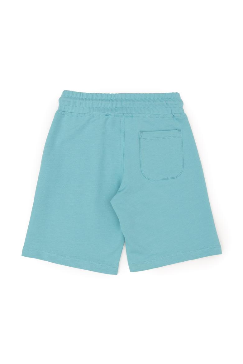 Erkek Çocuk Mint Örme Şort - 50284828116