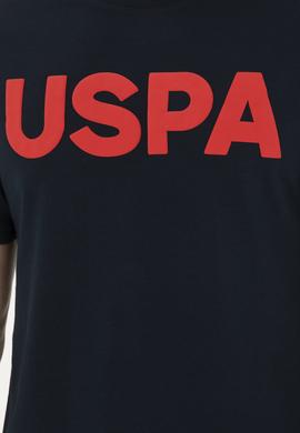 Erkek Regular Fit Bisiklet Yaka Koyu Lacivert Basic Tişört - 50279620039