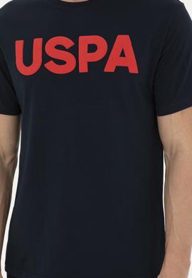 Erkek Regular Fit Bisiklet Yaka Koyu Lacivert Basic Tişört - 50279620039