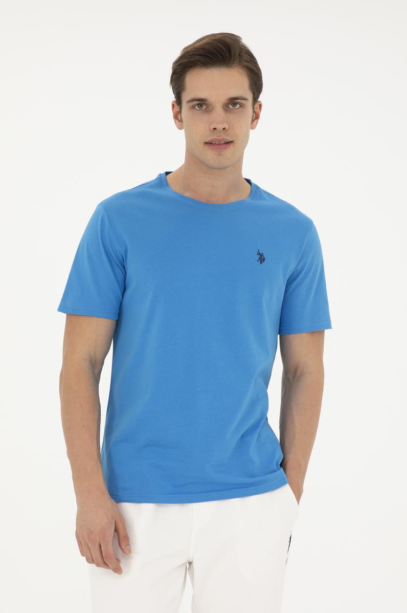 Erkek Saks Basic Tişört