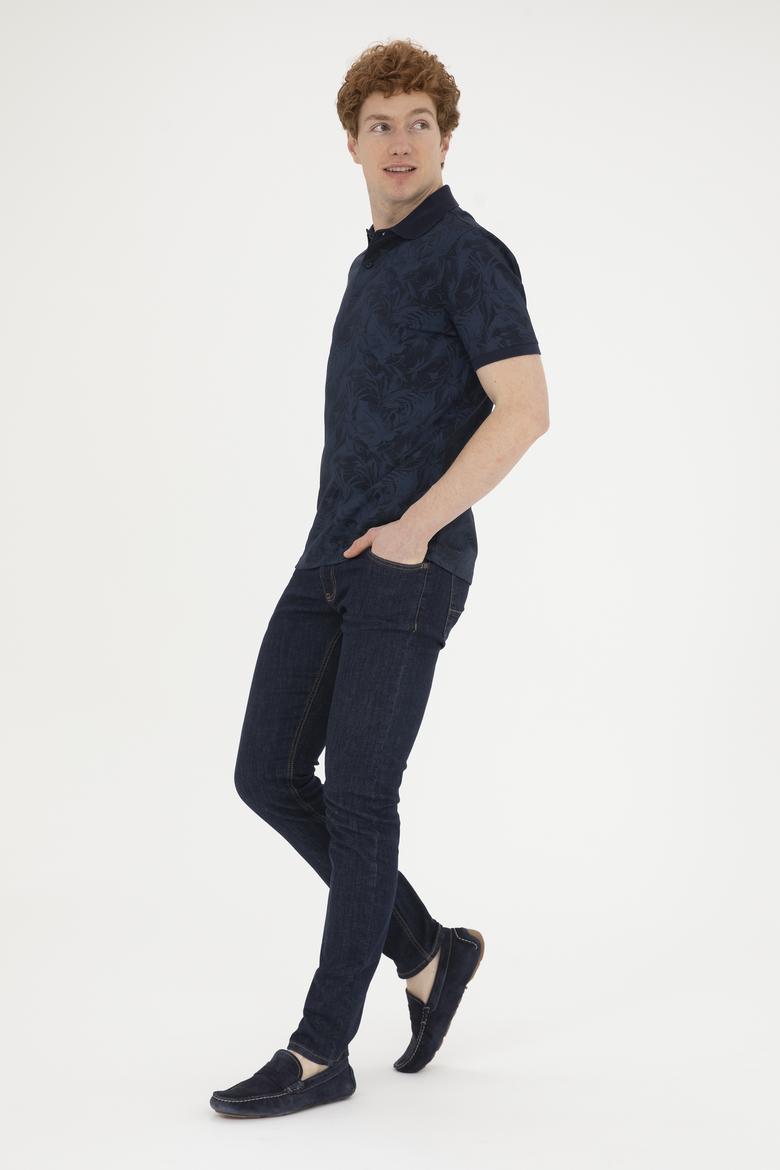 Erkek Koyu Lacivert Tişört - 50289864189