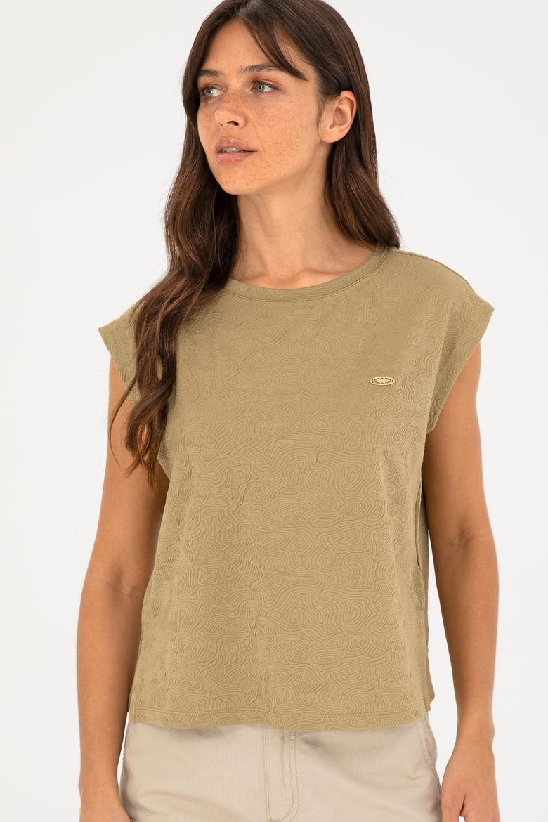 Kadın Haki Tişört - 50281748008