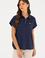 Kadın Lacivert Polo Yaka Tişört