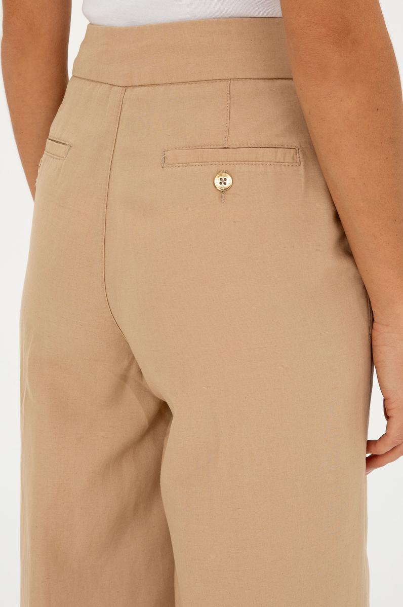 Kadın Kum Kanvas Pantolon