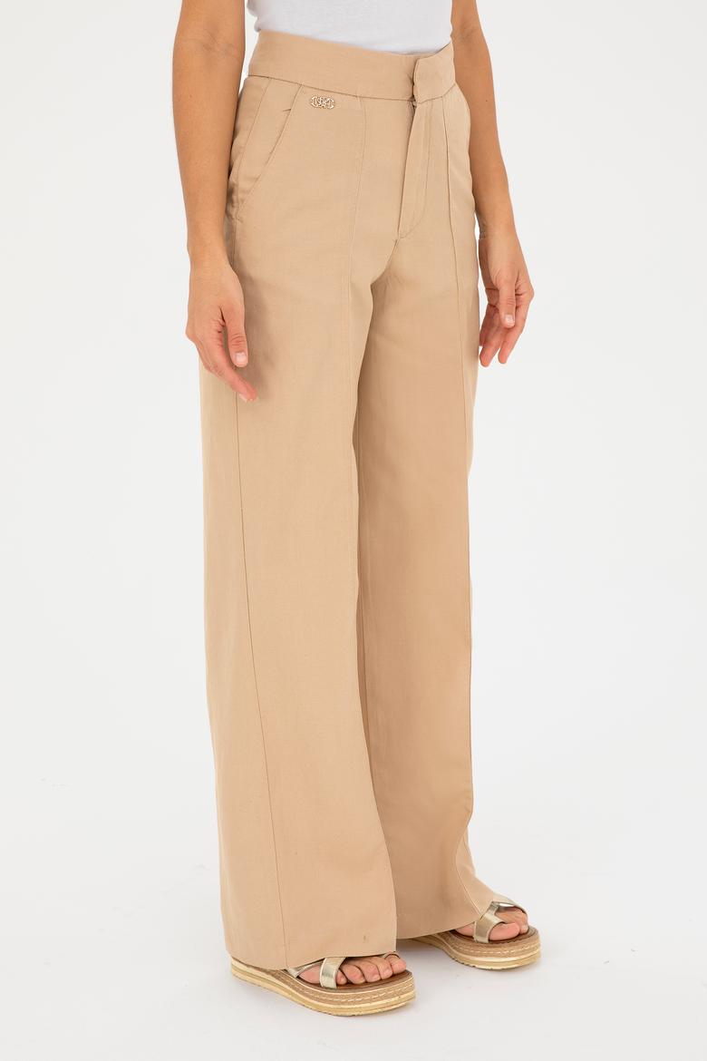 Kadın Kum Kanvas Pantolon - 50282340006