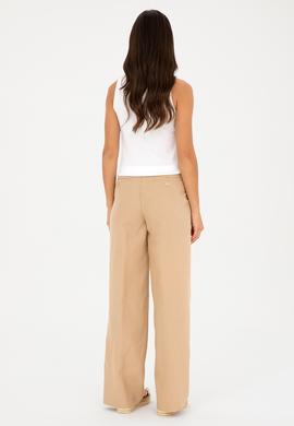 Kadın Kum Kanvas Pantolon - 50282340006