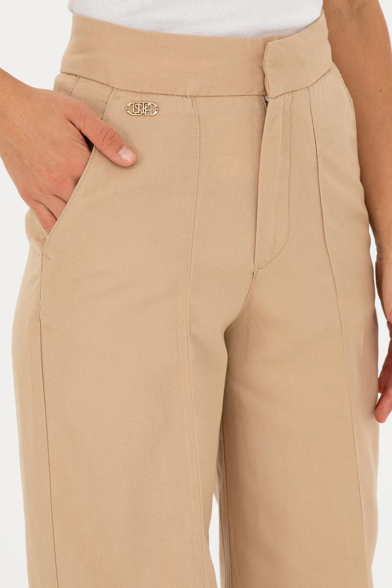 Kadın Kum Kanvas Pantolon - 50282340006
