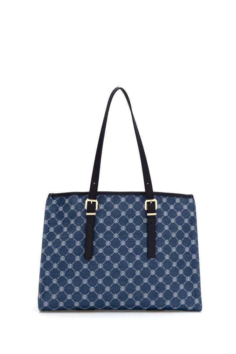 Kadın Denim Kol Çantası - 50286222002