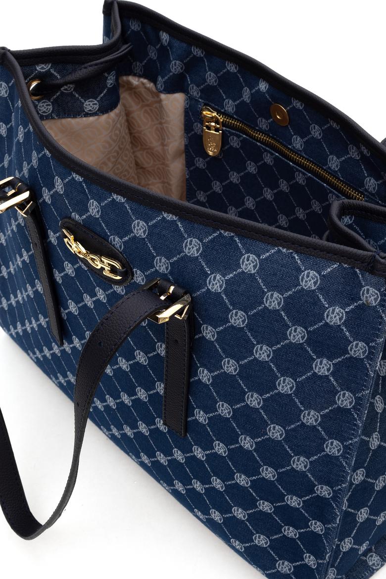 Kadın Denim Kol Çantası - 50286222002