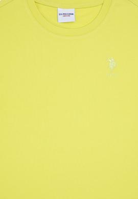 Kız Çocuk Fıstık Bisiklet Yaka Tişört - 50288124039