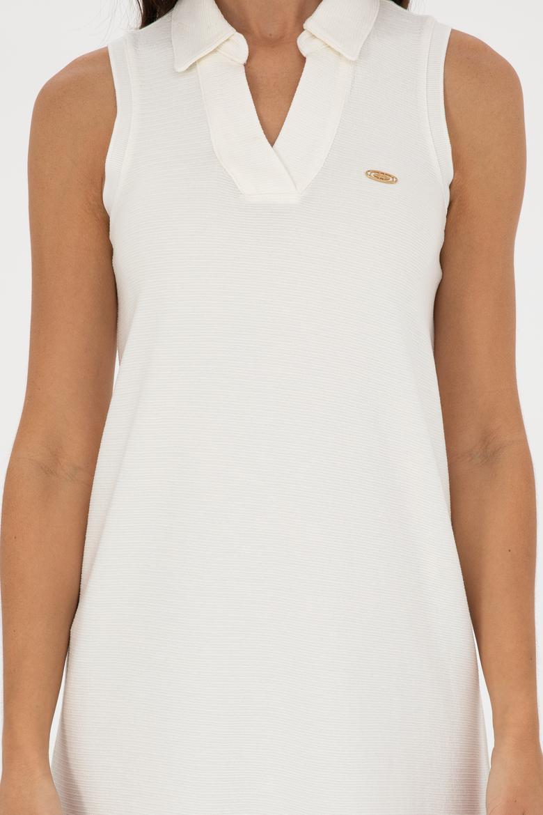 Kadın Ekru Örme Elbise - 50289197008