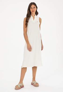 Kadın Ekru Örme Elbise - 50289197008