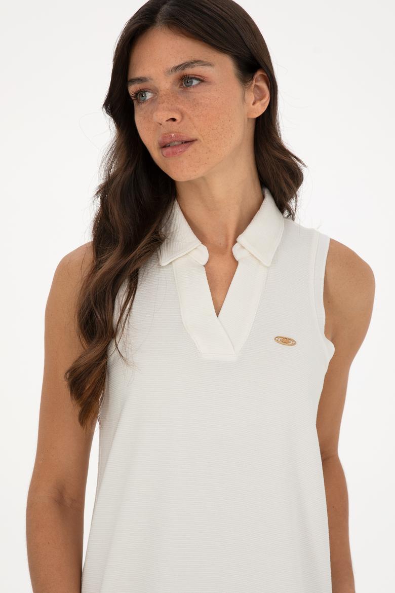 Kadın Ekru Örme Elbise - 50289197008