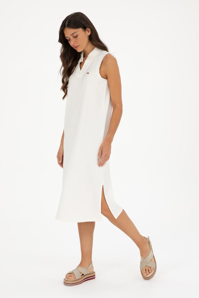 Kadın Ekru Örme Elbise - 50289197008