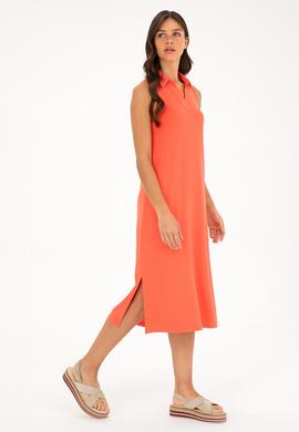 Kadın Nar Çiçeği Örme Elbise - 50289197010