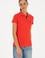 Kadın Kırmızı Basic Polo Yaka Tişört