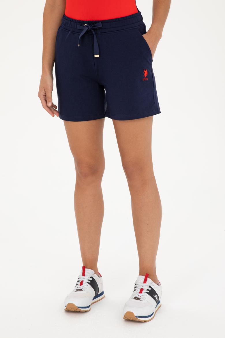 Kadın Lacivert Örme Şort - 50280074007