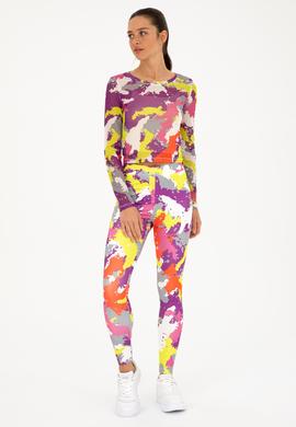 Kadın Fıstık Yeşili Bisiklet Yaka Sweatshirt - 50283776006