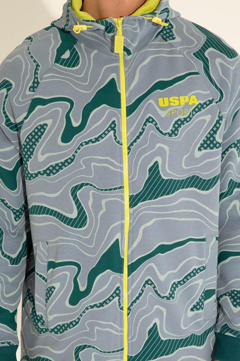 Erkek İndigo Örme Hırka