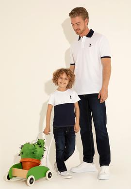 Erkek Beyaz Basic Tişört - 50284638008