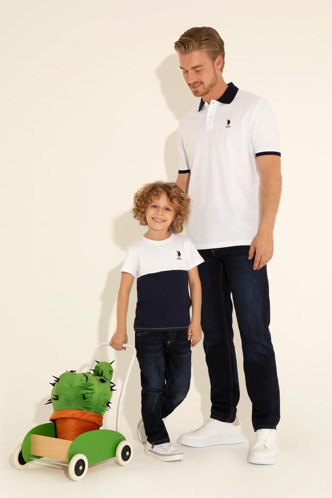 Erkek Beyaz Basic Tişört