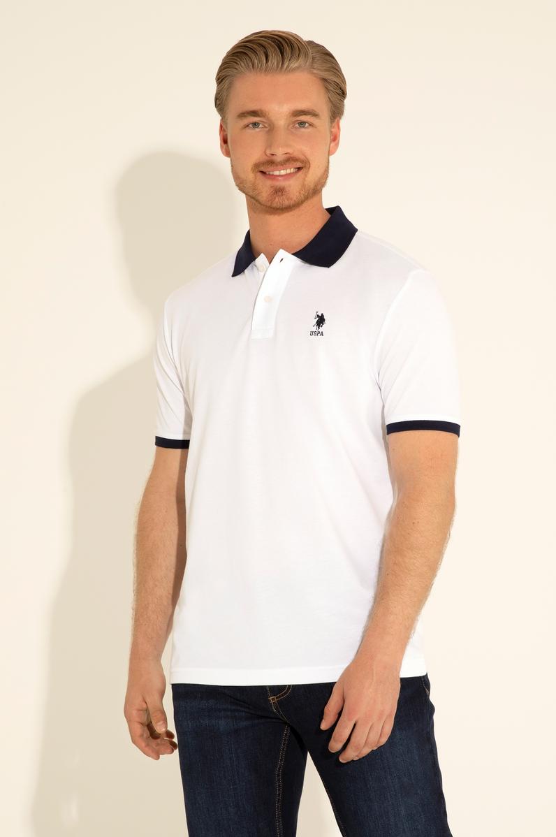 Erkek Beyaz Basic Tişört