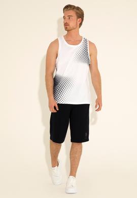 Erkek Lacivert Örme Şort - 50289284003