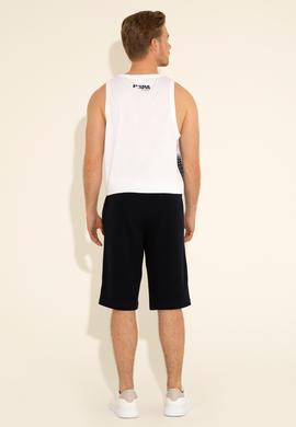 Erkek Lacivert Örme Şort - 50289284003