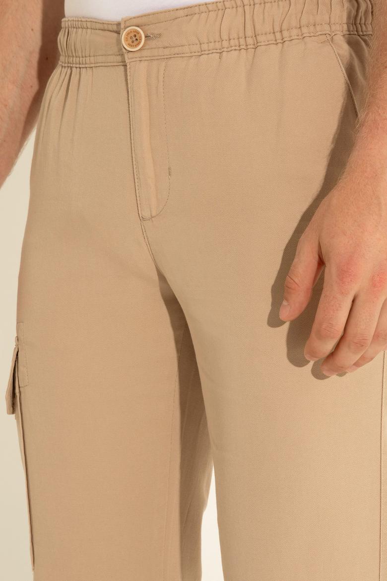 Erkek Kum Kanvas Pantolon - 50283968311