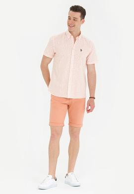 Erkek Kiremit Jean Şort - 50266298002