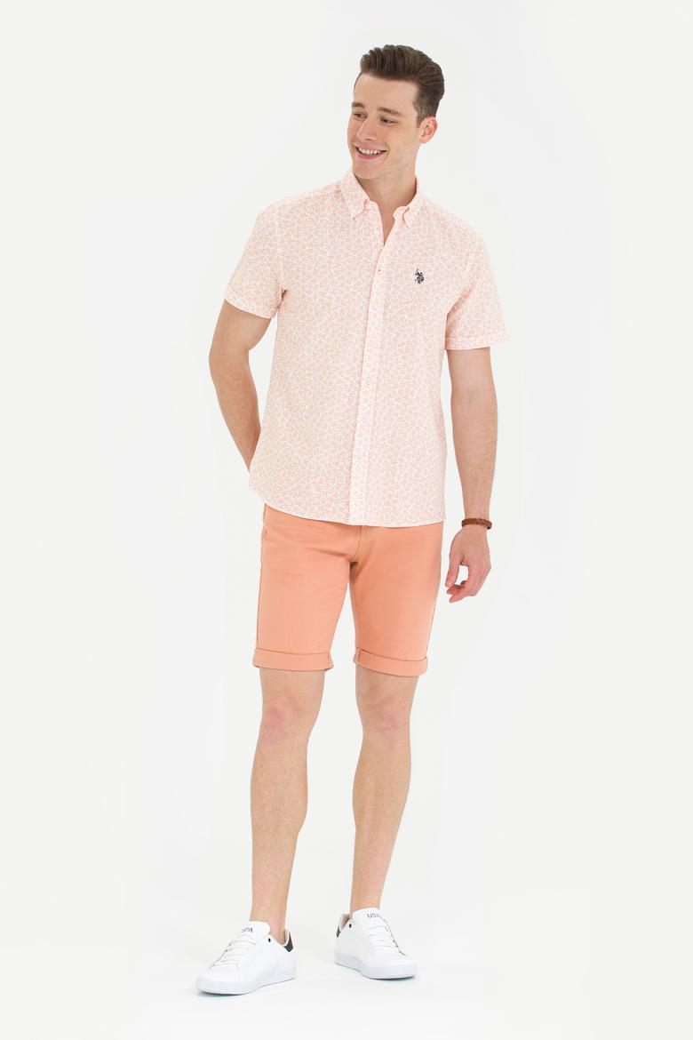 Erkek Kiremit Jean Şort - 50266298002