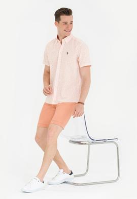 Erkek Kiremit Jean Şort - 50266298002