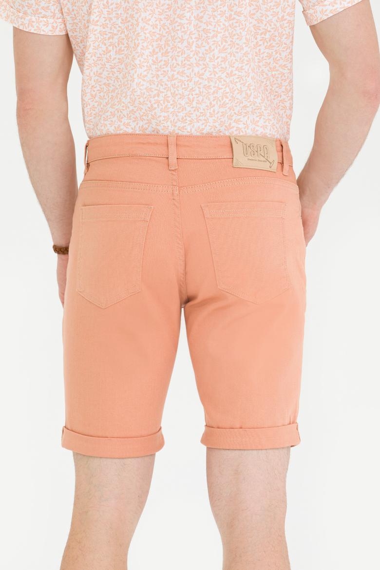 Erkek Kiremit Jean Şort - 50266298002