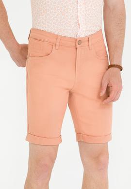 Erkek Kiremit Jean Şort - 50266298002