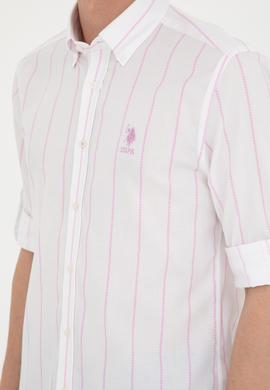 Erkek Pembe Uzun Kollu Gömlek - 50282881001