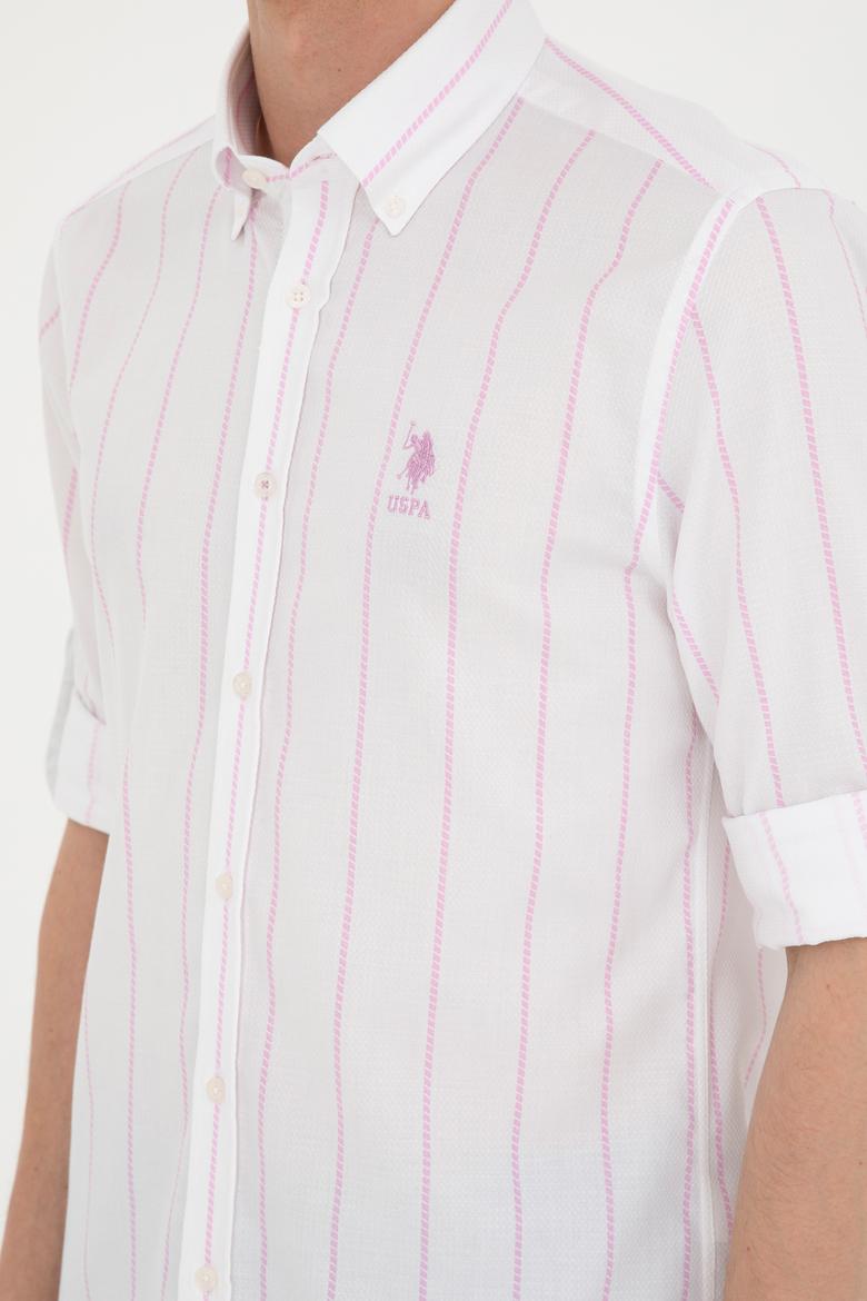 Erkek Pembe Uzun Kollu Gömlek - 50282881001