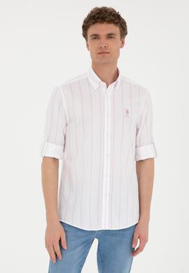 Erkek Pembe Uzun Kollu Gömlek - 50282881001