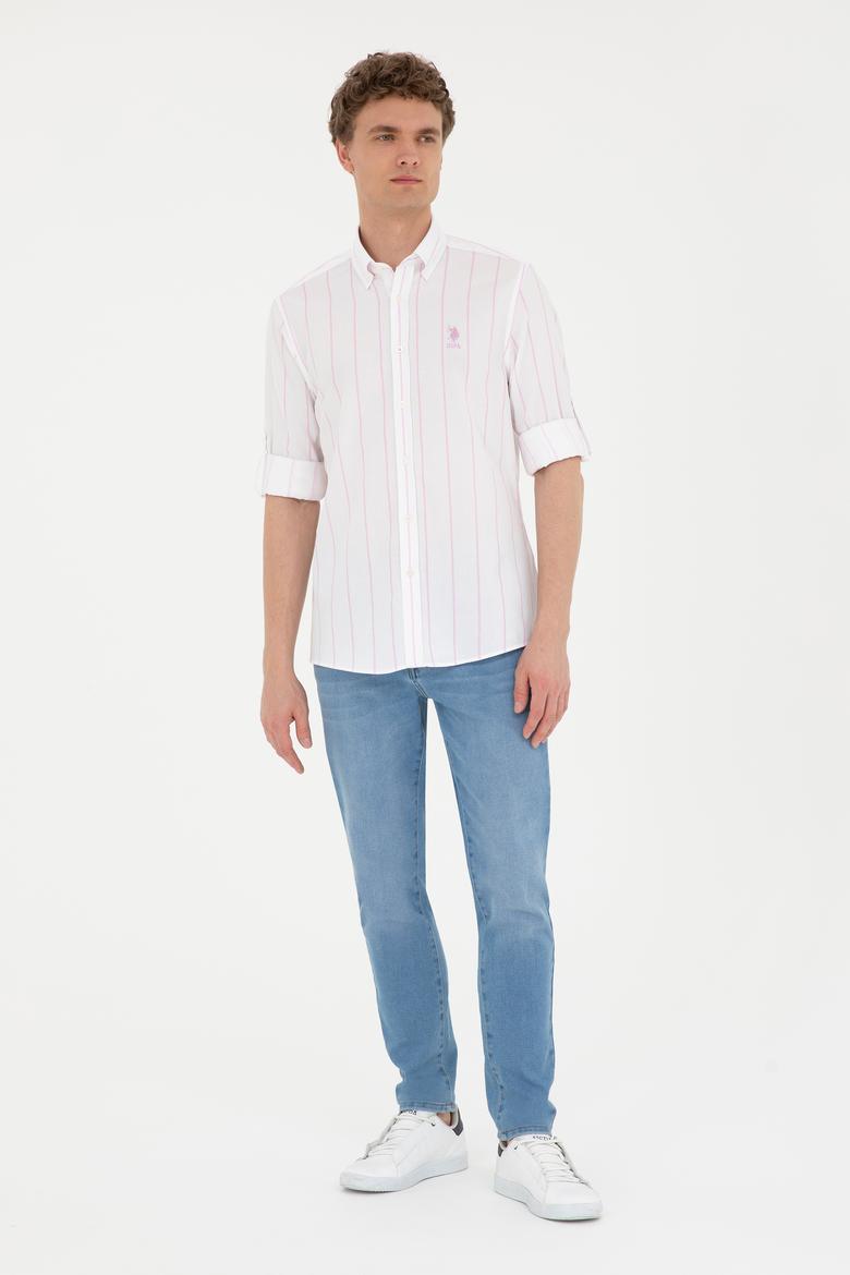 Erkek Pembe Uzun Kollu Gömlek - 50282881001