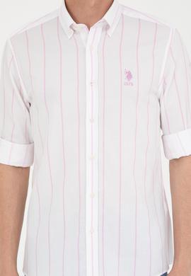 Erkek Pembe Uzun Kollu Gömlek - 50282881001