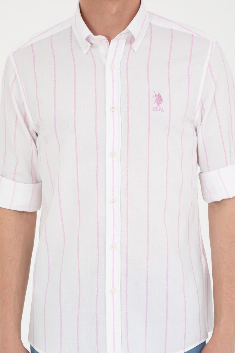 Erkek Pembe Uzun Kollu Gömlek - 50282881001