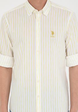 Erkek Fıstık Yeşili Uzun Kollu Gömlek - 50283725032