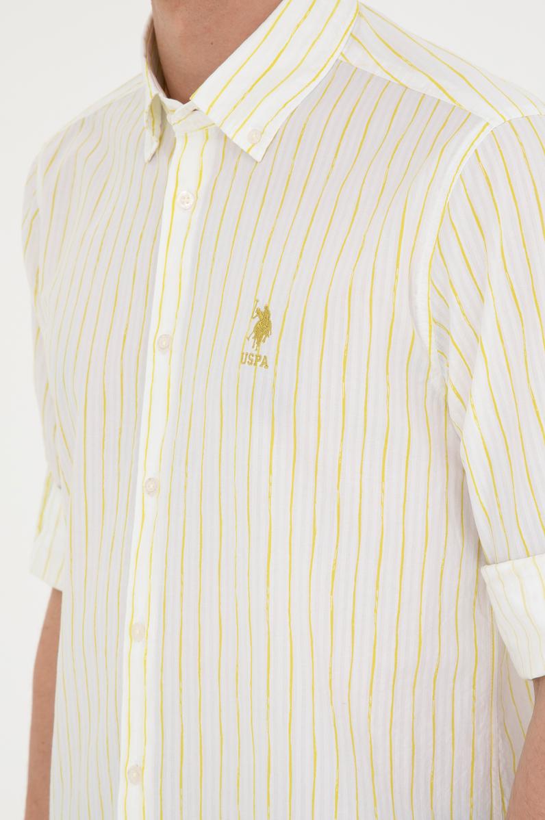 Erkek Fıstık Yeşili Uzun Kollu Gömlek