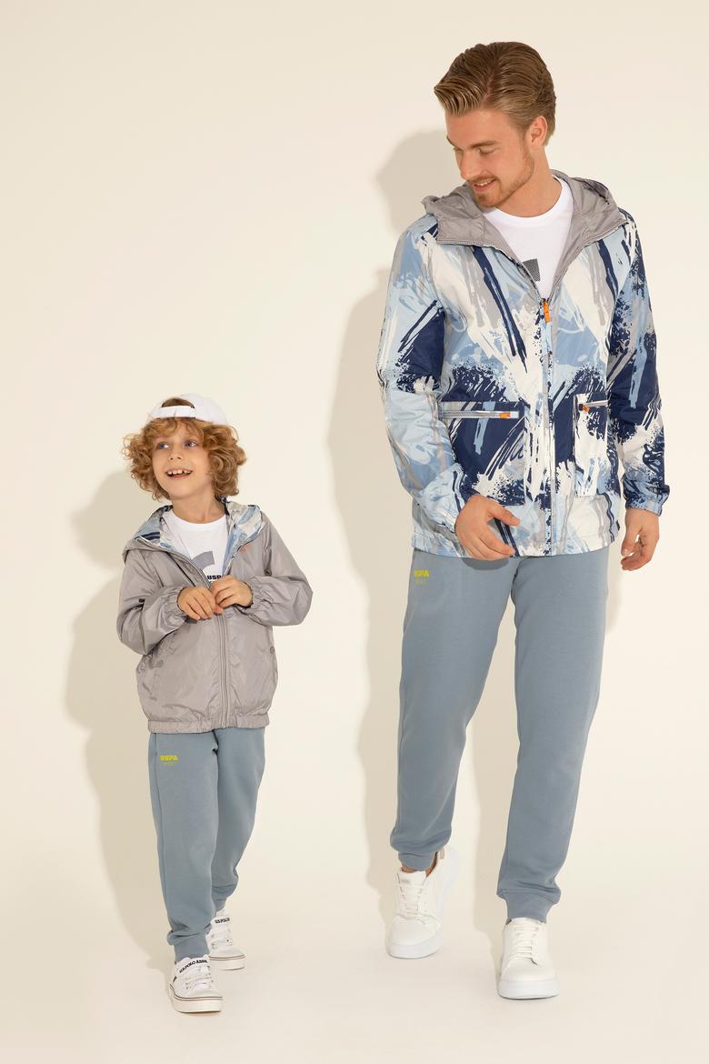 Erkek Gri Mont - 50282897003