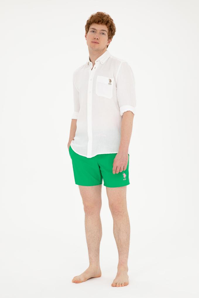 Erkek Yeşil Deniz Şortu