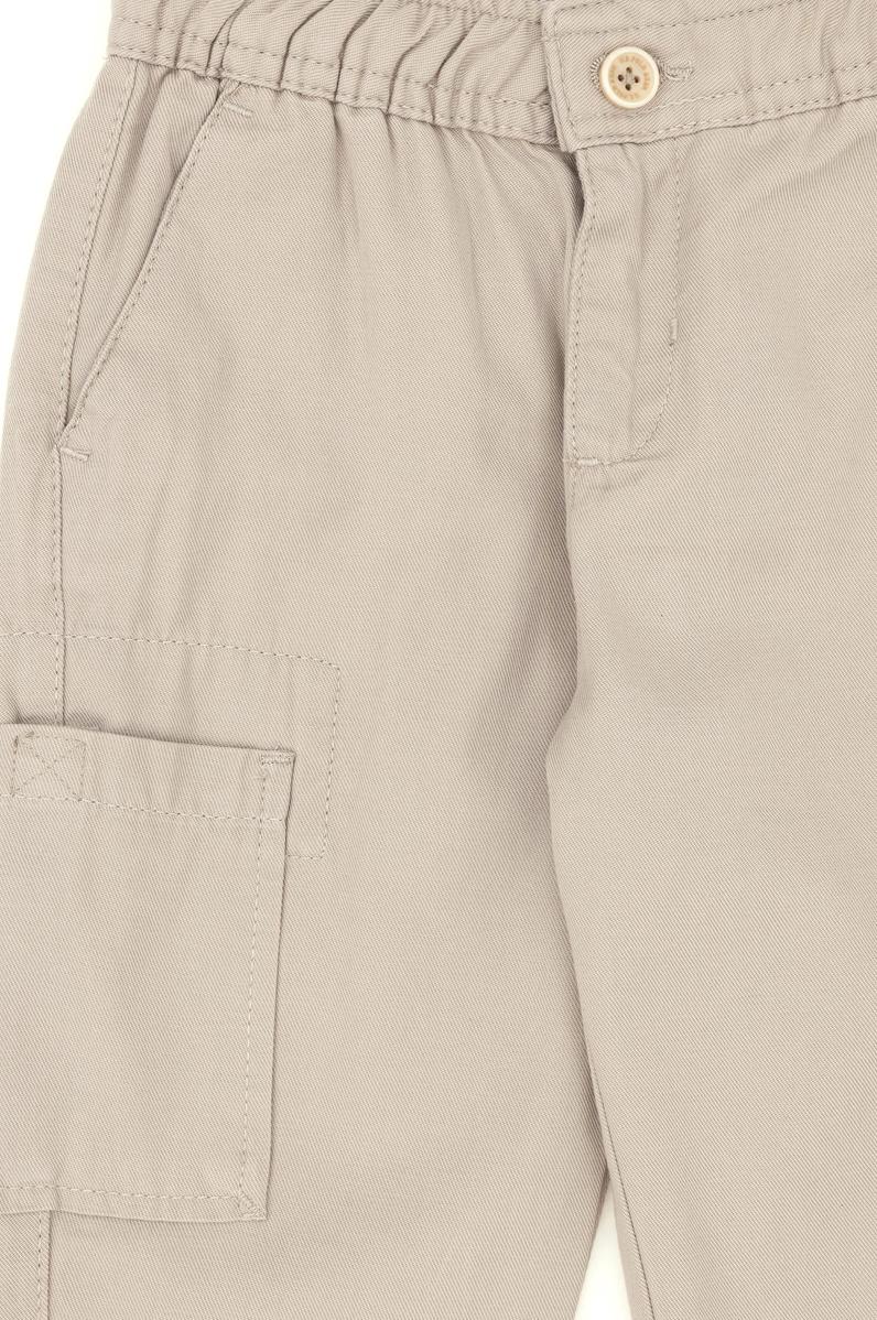 Erkek Çocuk Taş Kanvas Pantolon