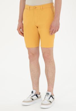 Erkek Safran Dokuma Şort - 50283928134