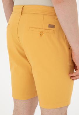 Erkek Safran Dokuma Şort - 50283928134