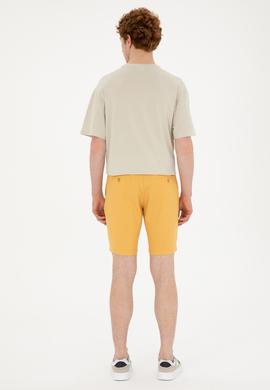 Erkek Safran Dokuma Şort - 50283928134