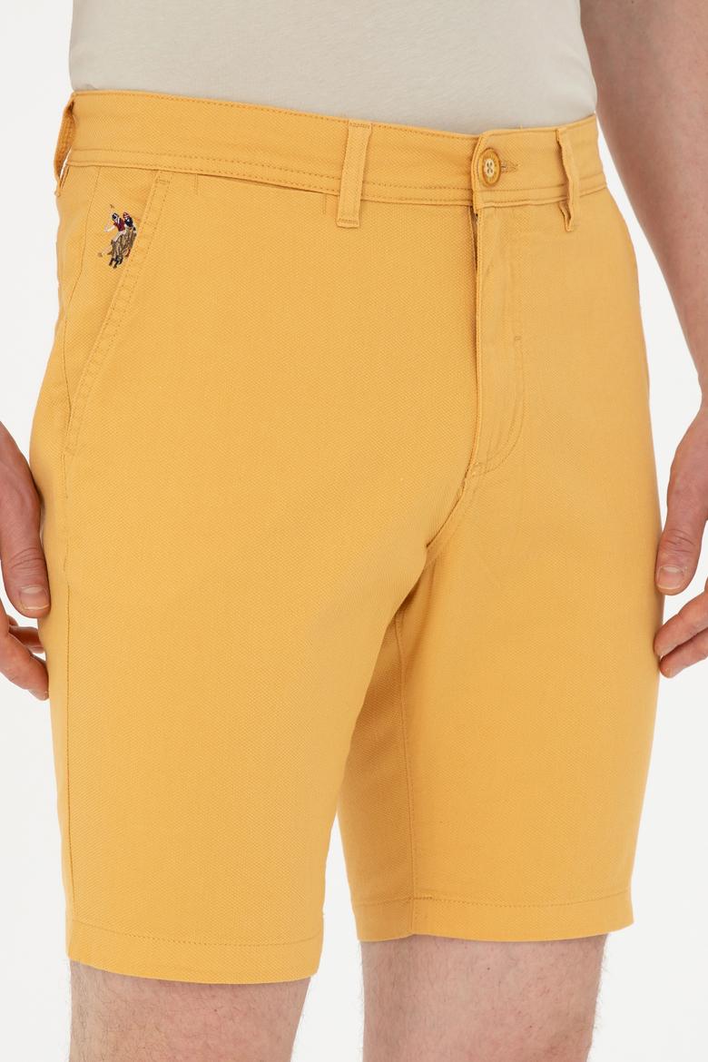 Erkek Safran Dokuma Şort - 50283928134