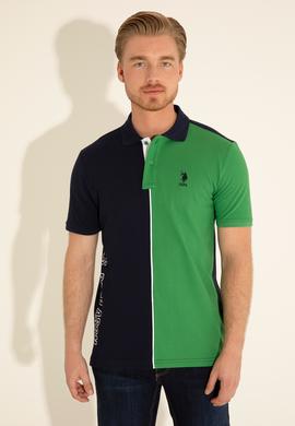 Erkek Regular Fit Polo Yaka Lacivert Tişört - 50288505045
